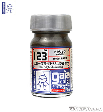 Gaia Metallic Color 123 Star Bright Duralumin - Glacier Hobbies - Gaia Notes