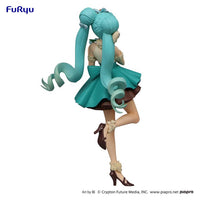 Hatsune Miku Sweet Sweets Series Figure - Hatsune Miku Chocolate Mint - Glacier Hobbies - FuRyu Corporation
