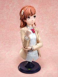 A Certain Scientific Railgun T -Mikoto Misaka- 1/1 Scale Bust Figure - Glacier Hobbies - FuRyu Corporation