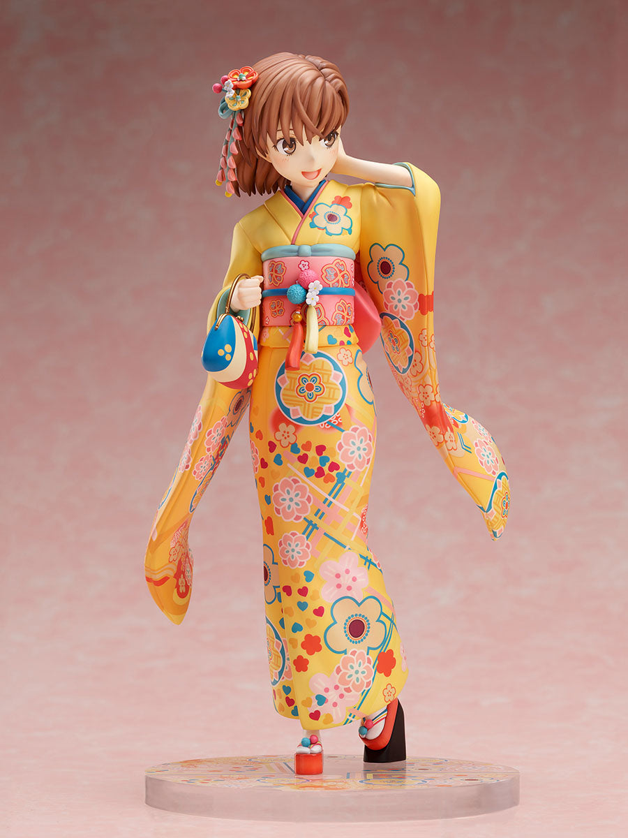 [PREORDER] Mikoto Misaka- Furisode ver. 1/7 Scale Figure - Glacier Hobbies - FURYU Corporation