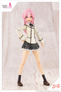 [PREORDER] Sousai Shojo Teien AO GENNAI (WAKABA GIRLS’ HIGH SCHOOL WINTER CLOTHES) DREAMING STYLE HAPPY MONOCHROME Model Kit - Glacier Hobbies - Kotobukiya