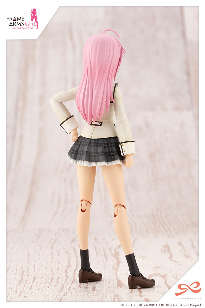 [PREORDER] Sousai Shojo Teien AO GENNAI (WAKABA GIRLS’ HIGH SCHOOL WINTER CLOTHES) DREAMING STYLE HAPPY MONOCHROME Model Kit - Glacier Hobbies - Kotobukiya