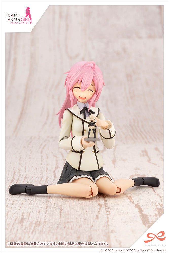 [PREORDER] Sousai Shojo Teien AO GENNAI (WAKABA GIRLS’ HIGH SCHOOL WINTER CLOTHES) DREAMING STYLE HAPPY MONOCHROME Model Kit - Glacier Hobbies - Kotobukiya