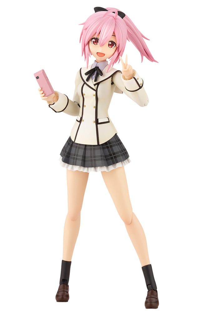 [PREORDER] Sousai Shojo Teien AO GENNAI (WAKABA GIRLS’ HIGH SCHOOL WINTER CLOTHES) DREAMING STYLE HAPPY MONOCHROME Model Kit - Glacier Hobbies - Kotobukiya