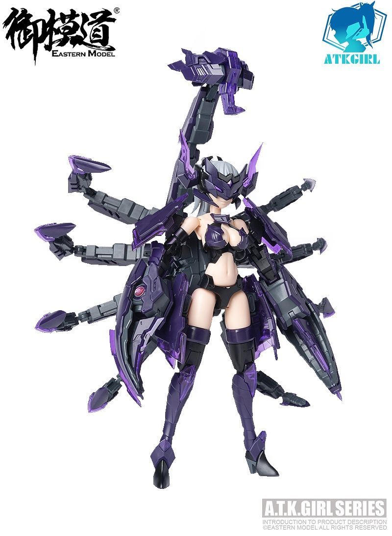 Eastern Model A.T.K.GIRL Scorpion (Serqet) 1/12 Model Kit - Glacier Hobbies - EASTERN MODEL
