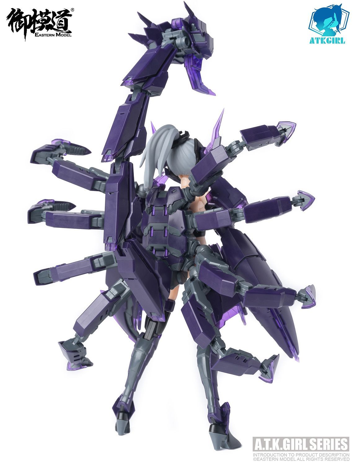 Eastern Model A.T.K.GIRL Scorpion (Serqet) 1/12 Model Kit - Glacier Hobbies - EASTERN MODEL