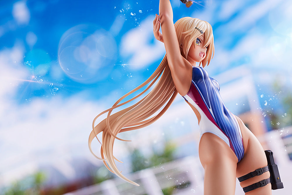 [PREORDER] Kouhai-chan of the Swimming Club (REPRODUCTION) - 1/7 Scale Figure - Glacier Hobbies - Amakuni