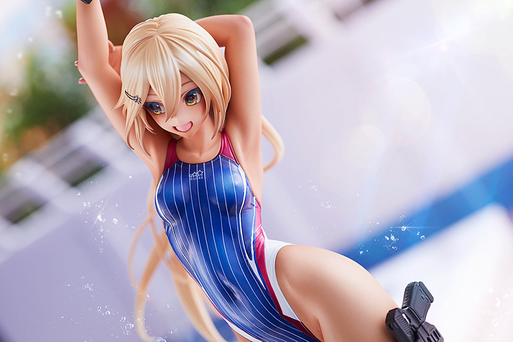 [PREORDER] Kouhai-chan of the Swimming Club (REPRODUCTION) - 1/7 Scale Figure - Glacier Hobbies - Amakuni