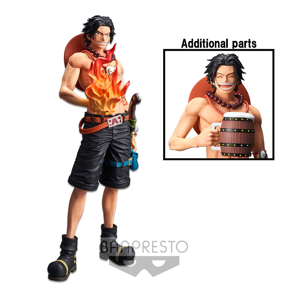 One Piece Grandista Nero Portgas.D.Ace - Prize Figure - Glacier Hobbies - Banpresto