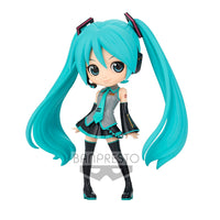 Q posket-HATSUNE MIKU-(ver.A) - Prize Figure - Glacier Hobbies - Banpresto