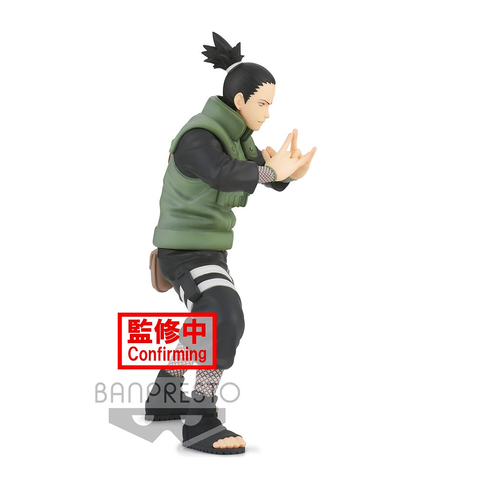 NARUTO SHIPPUDEN VIBRATION STARS-NARA SHIKAMARU＆UZUMAKI NARUTO-(A:NARA SHIKAMARU) - Prize Figure - Glacier Hobbies - Banpresto
