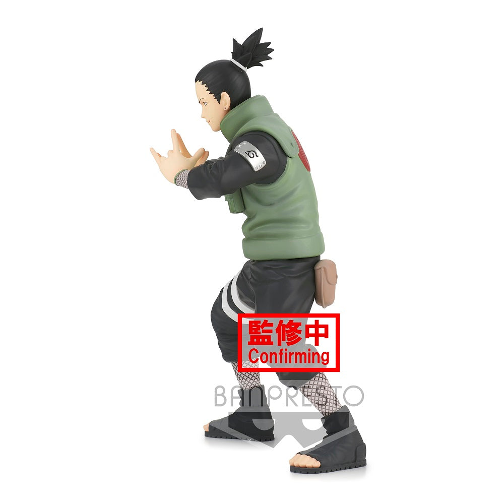 NARUTO SHIPPUDEN VIBRATION STARS-NARA SHIKAMARU＆UZUMAKI NARUTO-(A:NARA SHIKAMARU) - Prize Figure - Glacier Hobbies - Banpresto