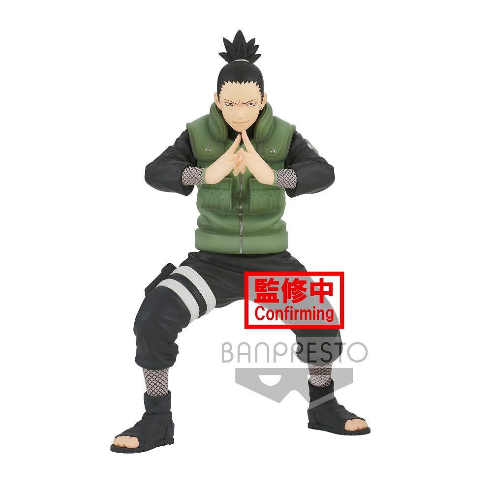 NARUTO SHIPPUDEN VIBRATION STARS-NARA SHIKAMARU＆UZUMAKI NARUTO-(A:NARA SHIKAMARU) - Prize Figure - Glacier Hobbies - Banpresto