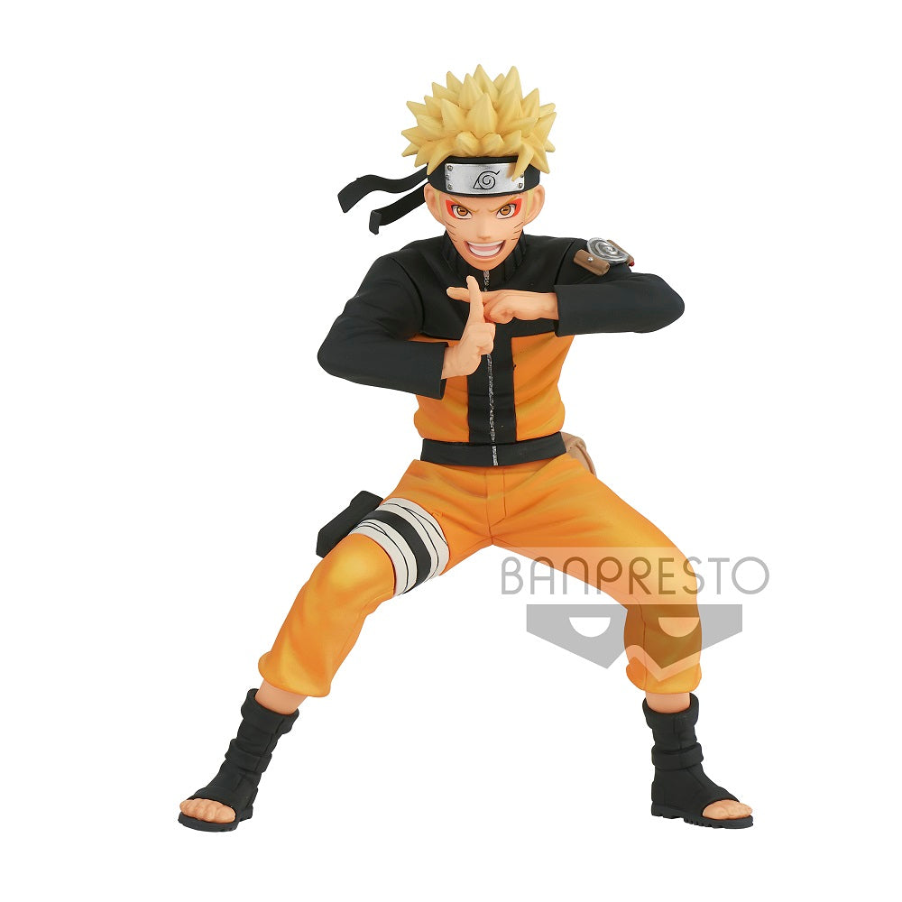 NARUTO SHIPPUDEN VIBRATION STARS-NARA SHIKAMARU＆UZUMAKI NARUTO-(B:UZUMAKI NARUTO) - Prize Figure - Glacier Hobbies - Banpresto