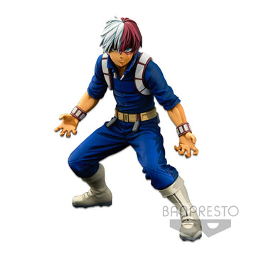 My Hero Academia Banpresto World Figure Colosseum Modeling Academy Super Master Stars Piece The Shoto Todoroki (Two Dimensions) - Glacier Hobbies - Banpresto