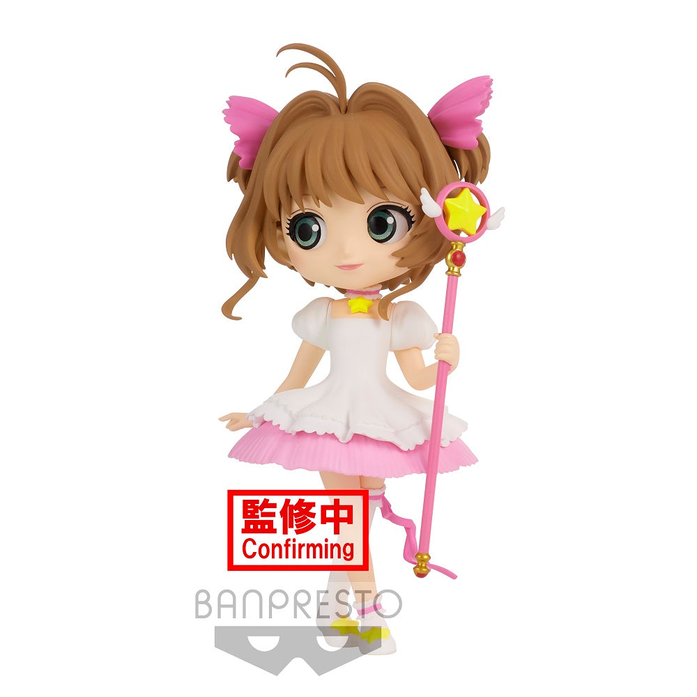 CARDCAPTOR SAKURA SAKURA CARD Q posket- SAKURA KINOMOTO-(ver.A)) - Prize Figure - Glacier Hobbies - Banpresto