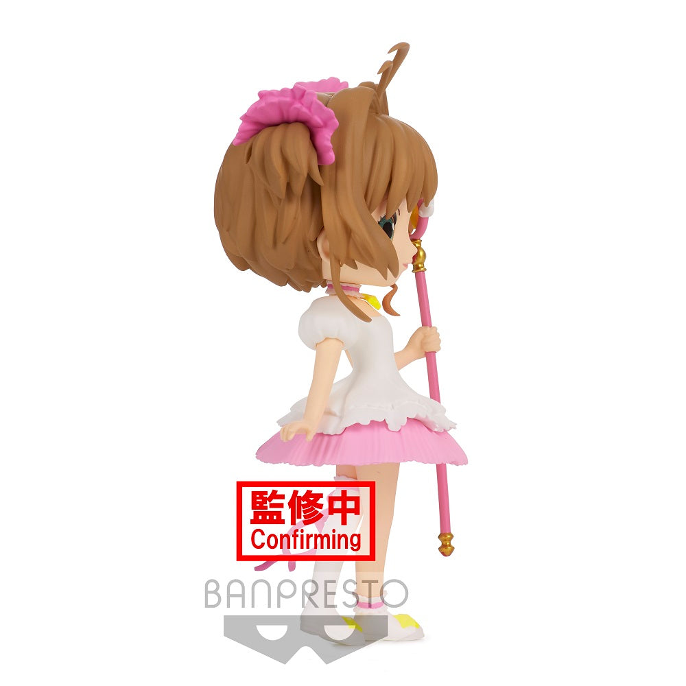 CARDCAPTOR SAKURA SAKURA CARD Q posket- SAKURA KINOMOTO-(ver.A)) - Prize Figure - Glacier Hobbies - Banpresto