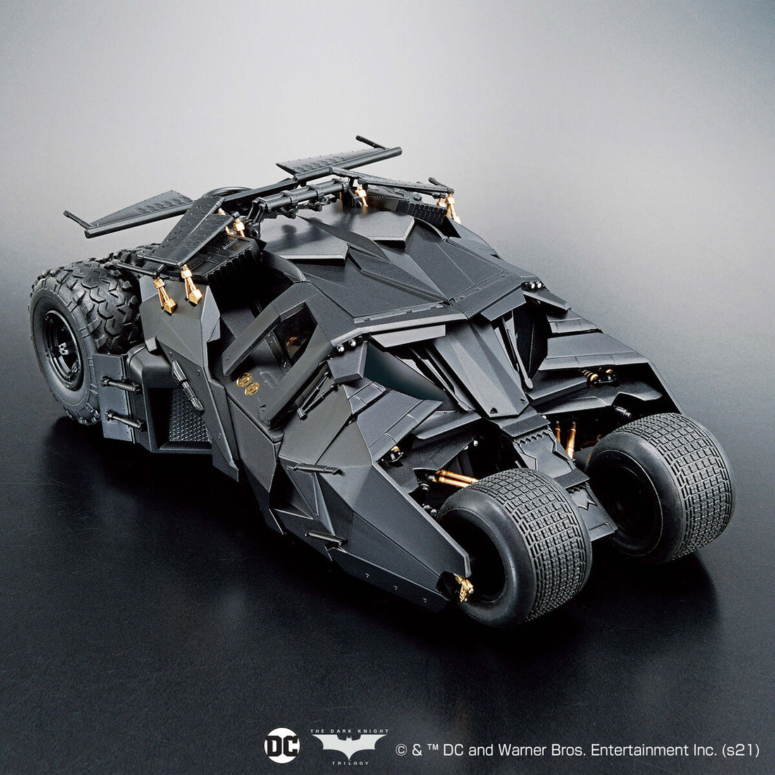 Batman 1/35 Scale Batmobile (Batman Begins Ver.) Model Kit - Glacier Hobbies - Bandai
