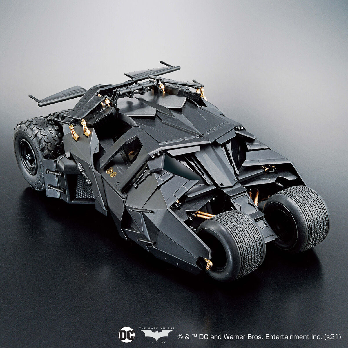 Batman 1/35 Scale Batmobile (Batman Begins Ver.) Model Kit - Glacier Hobbies - Bandai