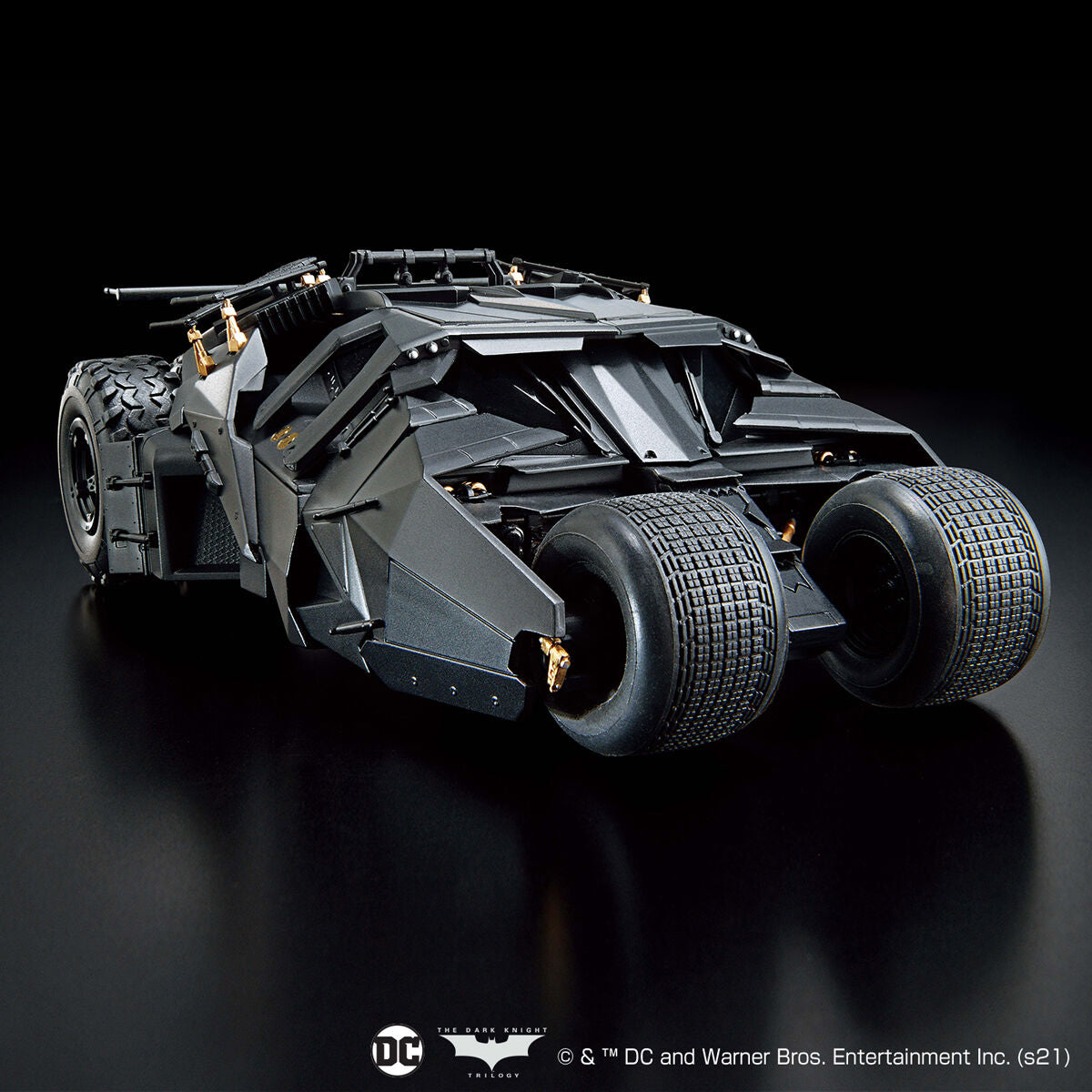 Batman 1/35 Scale Batmobile (Batman Begins Ver.) Model Kit - Glacier Hobbies - Bandai