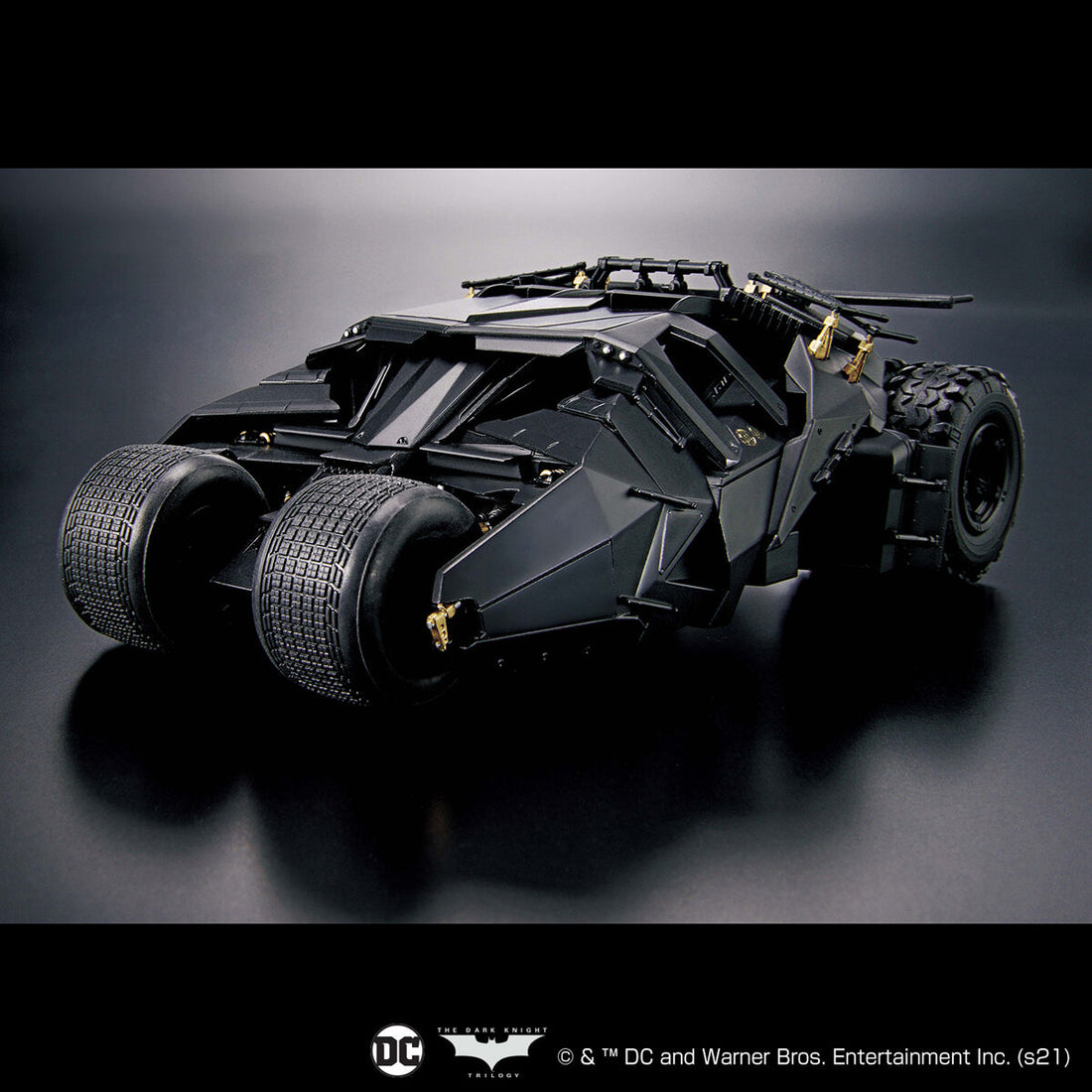 Batman 1/35 Scale Batmobile (Batman Begins Ver.) Model Kit - Glacier Hobbies - Bandai