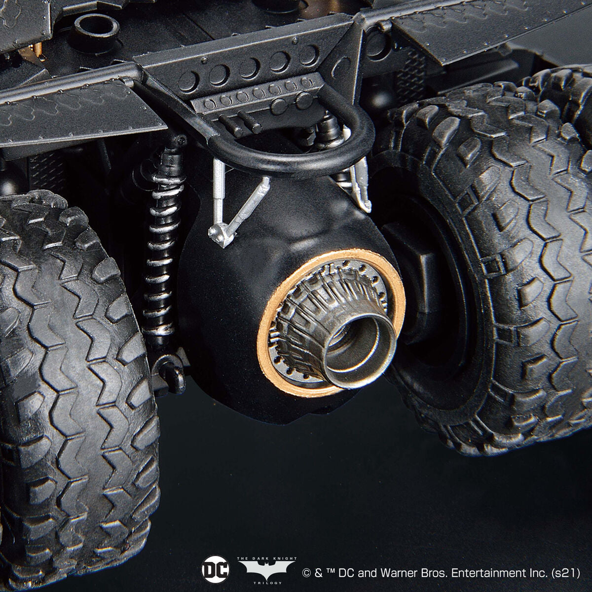 Batman 1/35 Scale Batmobile (Batman Begins Ver.) Model Kit - Glacier Hobbies - Bandai