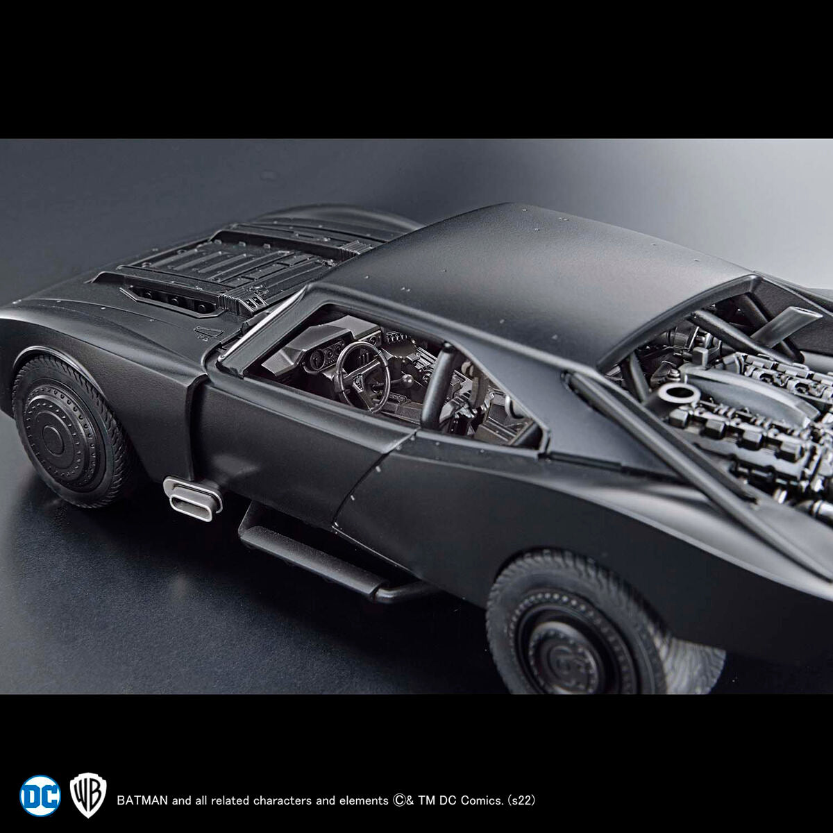 Batman 1/35 Scale Batmobile (The Batman Ver.) Model Kit - Glacier Hobbies - Bandai