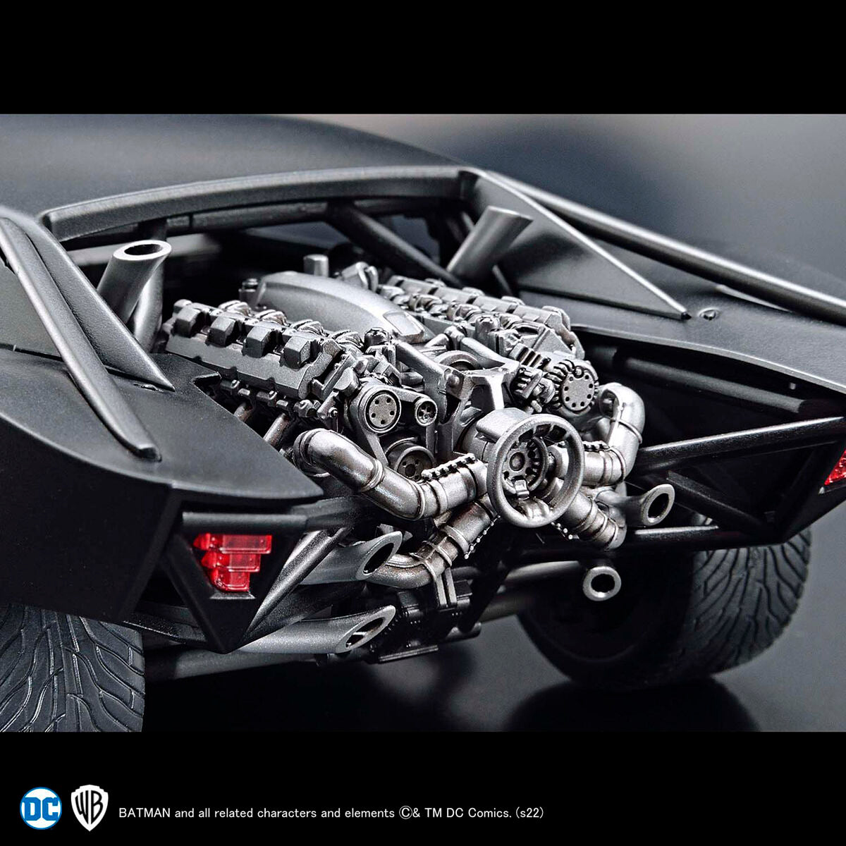 Batman 1/35 Scale Batmobile (The Batman Ver.) Model Kit - Glacier Hobbies - Bandai