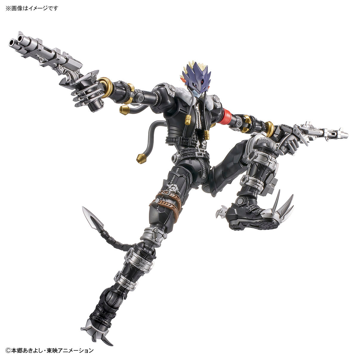 Beelzemon (Amplified) Figure-rise Standard - Glacier Hobbies - Bandai