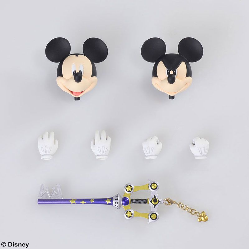 King Mickey Bring Arts - Kingdom Heart III - Glacier Hobbies - Square Enix