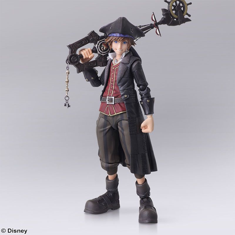 Sora (Pirates of the Caribbean Version) Bring Arts - Kingdom Hearts III - Glacier Hobbies - Square Enix