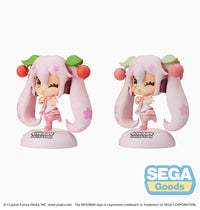 [PREORDER] CHUBBY COLLECTION "Hatsune Miku Series" MP Figure "Sakura Miku" - Glacier Hobbies - SEGA