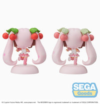 [PREORDER] CHUBBY COLLECTION "Hatsune Miku Series" MP Figure "Sakura Miku" - Glacier Hobbies - SEGA
