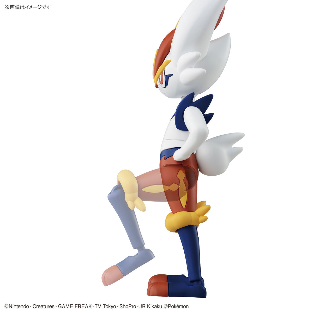 Cinderace Pokemon Model Kit - Glacier Hobbies - Bandai