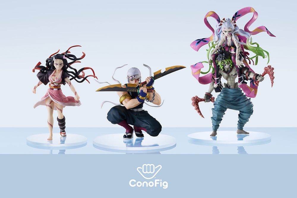 [PREORDER] ConoFig Demon Slayer: Kimetsu no Yaiba Daki and Gyutaro - Non Scale Figure - Glacier Hobbies - Aniplex