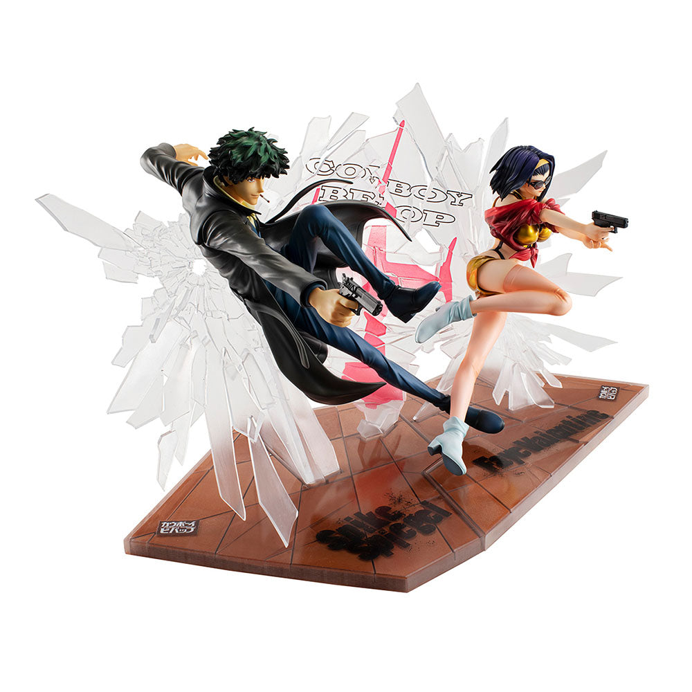 [PREORDER] Cowboy bebop Spike & Faye 1st GIG SET Non-Scale Figure [Repeat] - Glacier Hobbies - Megahouse