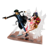[PREORDER] Cowboy bebop Spike & Faye 1st GIG SET Non-Scale Figure [Repeat] - Glacier Hobbies - Megahouse