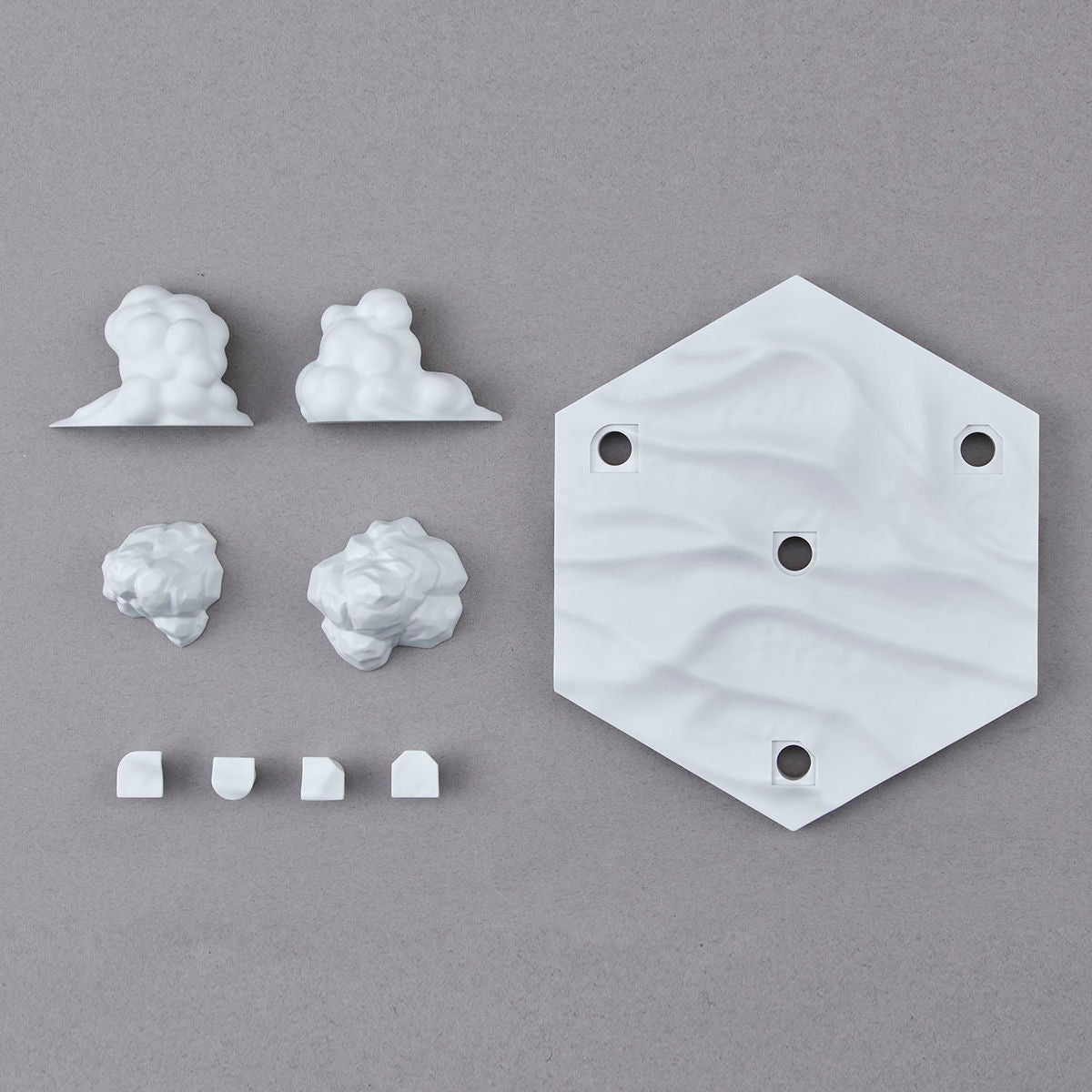 Customize Scene Base 03 (Snowfield Ver.) - Glacier Hobbies - Bandai