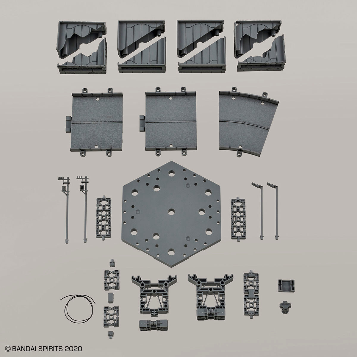 Customize Scene Base 06 (City Area Ver) - Glacier Hobbies - Bandai