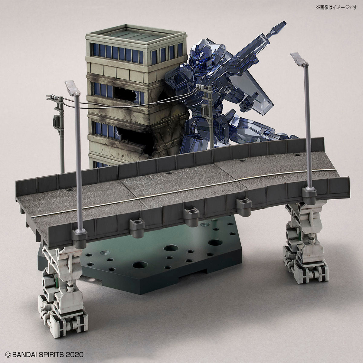 Customize Scene Base 06 (City Area Ver) - Glacier Hobbies - Bandai