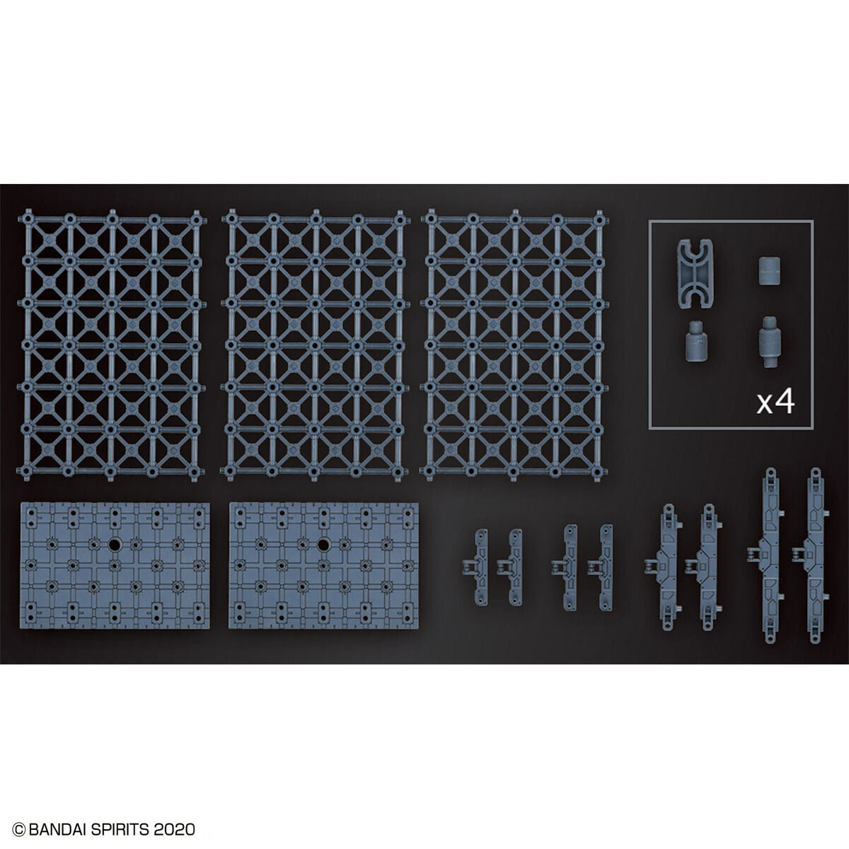 Customize Scene Base 07 (Truss Base Ver.) - Glacier Hobbies - Bandai