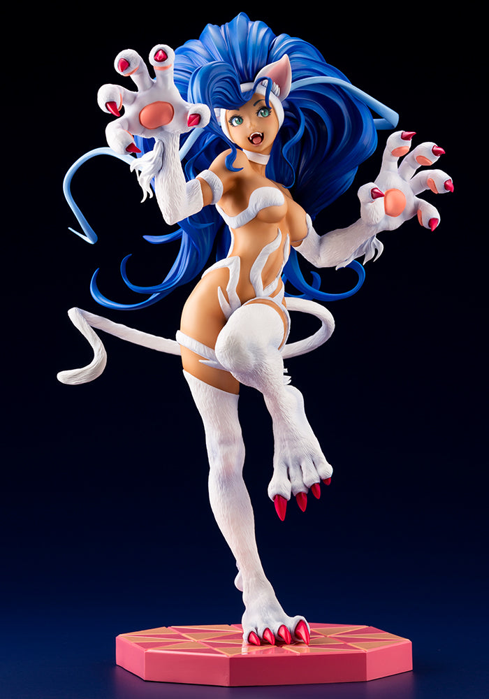 [PREORDER] DARKSTALKERS Felicia Bishoujo Statue 1/7 Scale Figure - Glacier Hobbies - FREEing