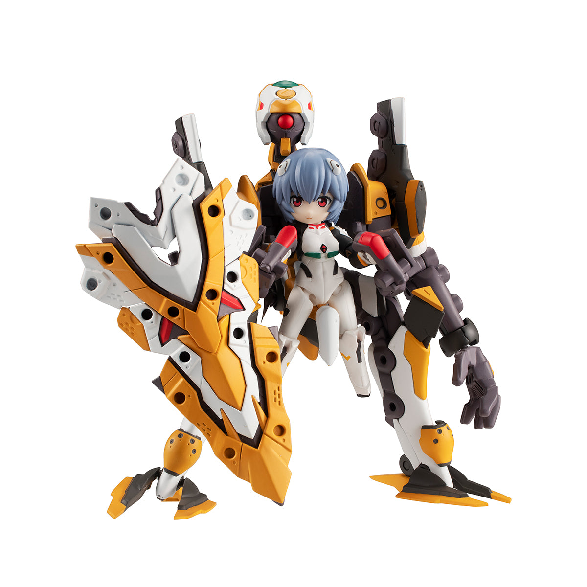 DESKTOP ARMY EVA Movie Ayanami Rei & Evangelion No. 0 (Kai) - Glacier Hobbies - Megahouse