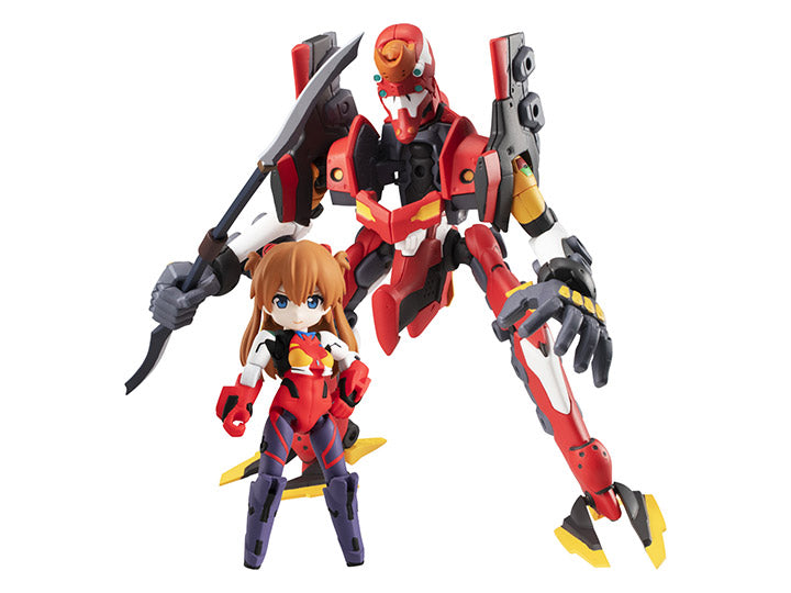 DESKTOP ARMY EVANGELION MOVIE Shikinami Asuka Langley & Evangelion 2 - Glacier Hobbies - Megahouse