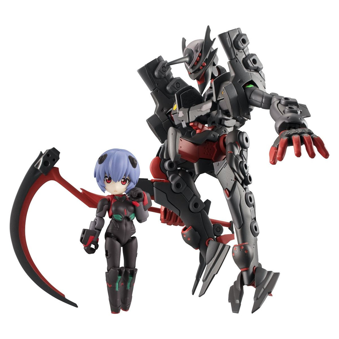 Desktop Army EVANGELION MOVIE Ver. AYANAMI REI & First Adams Vessel - Glacier Hobbies - Megahouse