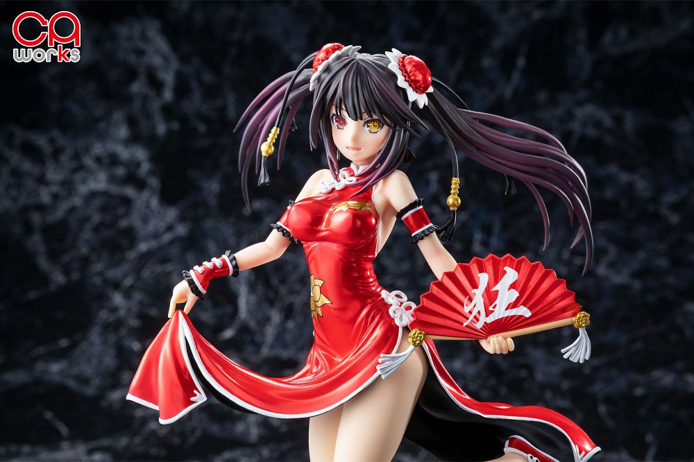 [PREORDER] Date A Live III - Kurumi Tokizaki China Dress ver. Repaint Color 1/7th Scale Painted Complete Figure - Glacier Hobbies - Chara-Ani