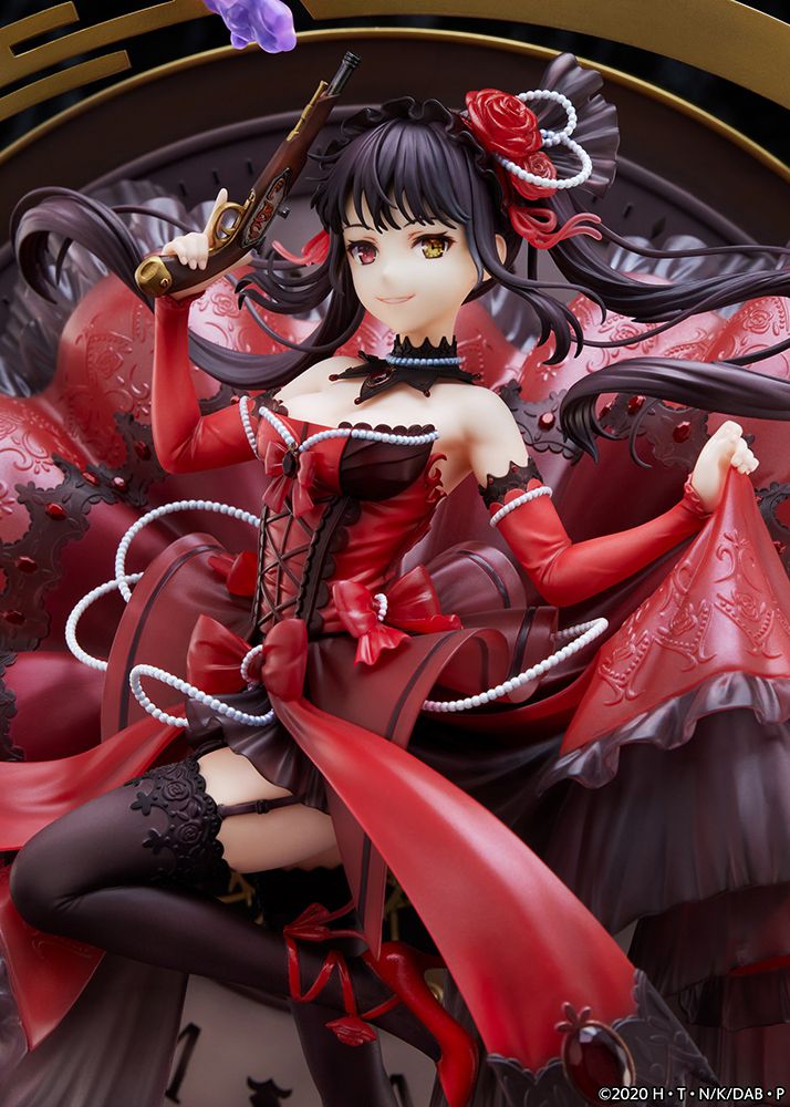 [PREORDER] Date a Barrett Kurumi Tokizaki - Pigeon Blood Ruby Dress Ver. 1/7 Scale Figure - Glacier Hobbies - Estream