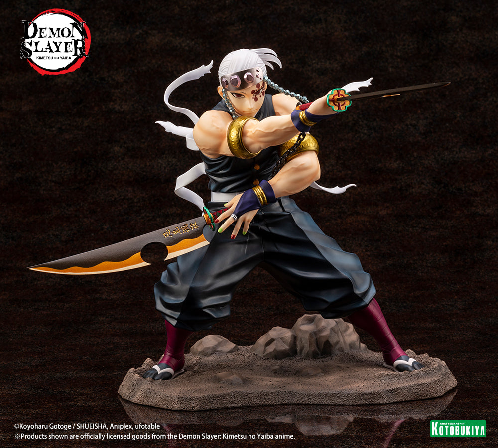 [PREORDER] Demon Slayer: Kimetsu No Yaiba ARTFX J Tengen Uzui 1/8 Scale Figure - Glacier Hobbies - Kotobukiya