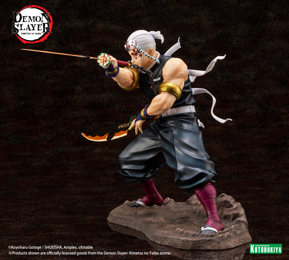 [PREORDER] Demon Slayer: Kimetsu No Yaiba ARTFX J Tengen Uzui 1/8 Scale Figure - Glacier Hobbies - Kotobukiya