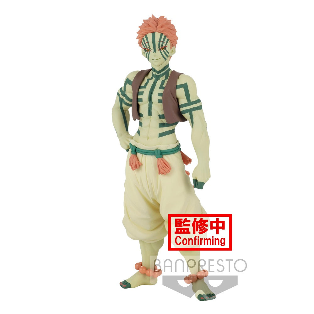 Demon Slayer: Kimetsu no Yaiba Figure - Demon Series - vol.5 (A: Akaza) - Glacier Hobbies - Banpresto